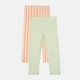 Леггинсы H&M 122см оранжево зеленый 310922921 - изображение 1