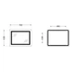 Зеркало Qtap Cardinal (CA1) 700х500 с LED-подсветкой Touch, с антизапотеванием, с диммером, рег. темп цвета (3000-6500K) - изображение 2