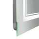 Дзеркало Qtap Cardinal 500х700 з LED-підсвічуванням Touch, з антизапотіванням, з димером, реєстр. темп. кольору - зображення 8