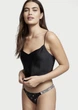 Комплект Victoria’s Secret Чорний з золотистим 34C-S - изображение 5