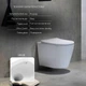 Унитаз подвесной Qtap Scorpio безободковый Ultra Quiet c сиденьем Soft-close QT14332380AW - изображение 3