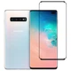 Захисне скло LUX EDGE для Samsung Galaxy S10 Plus (G975) повне проклеювання із закругленими краями чорний - зображення 1