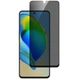 Захисне скло Fiji Privacy для ZTE Blade V40s антишпигун Anti-peeping повне проклеювання чорний - зображення 1