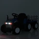 Трактор дитячий M 6038EBLR-4 з причепом 2*45W синій - зображення 4