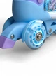 Детские раздвижные ролики для начинающих SP-Sport Fairytale 192 размер 31-34 Light Blue-Violet - изображение 4