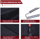 Складная походная кровать-раскладушка 2в1-200×70 см, 2 режима высоты, койот Solve KT7009004 - изображение 5