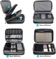 Органайзер (чехол) для аксессуаров, проводов, PowerBank, планшета, ноутбука (черный / серый) - изображение 2
