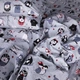 Комплект постільної білизни MirSon Бязь 17-0672 Silver Owlets 175 x 210 см (2200010182835) - зображення 5