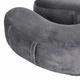 Подушка-рогалик флісова для шиї із ефектом памяті Wenger Memory Foam Travel Neck Pillow U-подібна для сну та подорожей ортопедична наповнювач Memory Foam 27х29х9 см Сірий - зображення 8