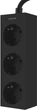 Мережевий фільтр Proove Magnet Strip 3 розетки 1.6 м Black (622360001) - зображення 1