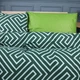 Комплект постільної білизни MirSon Ranforce Elite 17-0632 Diamond Emerald 143 x 210 см (2200008466282) - зображення 2