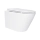 Унітаз підвісний Qtap Swan безободковий Ultra Quiet з сидінням Soft-close QT16335179W - изображение 1