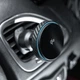 Автодержатель для телефона с беспроводной зарядкой Proove Graphite Circle Qi2 15W Black (630200001) - изображение 7
