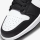 Кроссовки мужские Jordan 1 Low 45 Черно-белый 553558-040 - изображение 8
