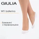 Шкарпетки слідки жіночі з перфорацією Giulia WF1 BALLERINA COMFORT [WFP/SkR-cl] 36/40 White-white, следки без носка, комфортные, повседневные - изображение 1