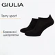 Чоловічі бавовняні короткі шкарпетки Giulia MS1 TERRY SPORT PA 001 43/46 Black Sport Active низькі для спорту Джулія - зображення 1