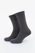 Чоловічі теплі шкарпетки Giulia MS3 TERRY CLASSIC 003 39/41 Grey-dark melange зимові вовняні міцні Джулія - зображення 2