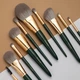 Кисть для пудры Tenze Emerald Collection Powder Brush - изображение 4