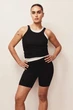 Шорты H&M 711582 черный M - изображение 3