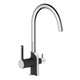 Смеситель для кухни на две воды MIXXUS PREMIUM EDEM 021 (BLACK) (MI5925) - изображение 1
