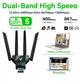 Wi-Fi адаптер AC1300 WiFi5 USB 3.0 5Ггц+2.4Ггц 4 антенны - изображение 5