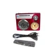 Радиоприемник колонка часы MP3 Golon RX-722LED Red (56136) - изображение 1