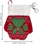 Zabawka dla psów Kong Holiday Paw Stocking L (35585506814) - obraz 2