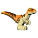 Конструктор маленький динозавр дитинча тиранозавр тигровий Jurassic World бебі раптор Baby Tyrannosaurus - зображення 1