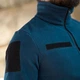 Флісова Кофта Patriot ДСНС з липучками для шевронів 2XL синя - зображення 6