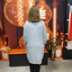 Платье вязаное тёплое платье воротник хомут шерсть под горло L-XL серое - изображение 6