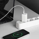 Сетевое зарядное устройство Proove Silicone Power 40W Type-C + Type-C White (491840003) - изображение 5