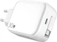 Мережевий зарядний пристрій з вбудованим кабелем USB Type-C Proove Fixtape GaN 30W Fast Charge USB Type-C White (621790003) - зображення 2