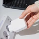 Мережевий зарядний пристрій з вбудованим кабелем USB Type-C Proove Fixtape GaN 65W Fast Charge USB Type-C White (621770003) - зображення 3