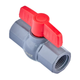 Кран кульовий Plamix PVF-1/2" FF PVC (PM0625) - зображення 1