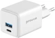 Сетевое зарядное устройство Proove Pocket GaN 30W (Type-C + USB) White (643660003) - изображение 3