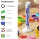 3D-ручка RZTK ArtPen с разноцветным эко-пластиком 250 м + Книга с трафаретами Purple - изображение 2