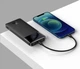 Повербанк Baseus Bipow Power Bank 10 000 мАг 20 Вт Швидка зарядка, LCD дисплей - зображення 8