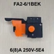 Кнопка для дриля шурупокрута перфоратора FA2-6/1BEK 2 - зображення 1