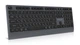 Клавіатура REAL-EL RK-715W бездротова мультимедійна USB чорно-сіра - зображення 11
