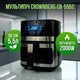 Аэрофритюрница Crownberg CB-5552 5.5 л 2000 Вт сенсорная - изображение 1
