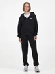 Толстовка на молнии с капюшоном женская New Balance Small Logo WJ41501BK L Черная (197375432038) - изображение 7