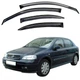 Дефлектори вікон для Opel Astra G 1998-2012 Седан на скотчі (Acrylic) AMO10598 - изображение 1