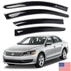 Дефлектори вікон вітровики Volkswagen Passat B7 NMS USA 2011-2017 Скотч 3M (Voron Glass) VV13411 - изображение 1