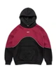 Худі gard oversize fleece WAVE | чорний 4/24 L-XL бордовий 9885 - зображення 1