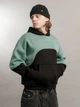 Худи gard oversize fleece WAVE | черный 4/24 S-M мятный 9882 - изображение 3