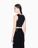 Топ из эко-кожи Armani Exchange S черный XW001294 - изображение 3