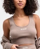 Майка трикотажная Guess S бежевый V5BP5Z3JD2 50532a - изображение 3