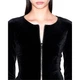 Боді з бархатної тканини Armani Exchange XS чорний XW001343 - зображення 2