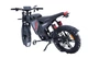 Електрофетбайк Corso «Komodo Max» 20" дюймів KM-73100 (1) рама сталева, двигун 1200W, акумулятор 60V21AH, у коробці - Червоний - зображення 3