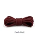 Круглі шнурки для взуття FASTLACES YD-1 Dark Red 90cm - зображення 1
